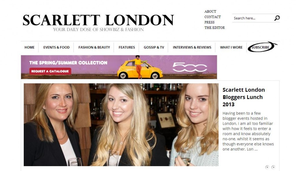 scarlett london new website